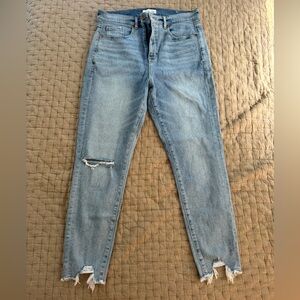 LOFT Women’s high waist skinny crop jeans